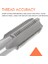 1 Adet 1/4 Inç - 18 Npt Yüksek Hız Çelik Konik Boru Musluk Metal Vida Konu Kesme Aleti Diş Açma El Aletleri (Yurt Dışından) 5