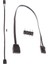 Corsair 4pın Rgb Için 2 Adet Standart Argb 3-Pin 5 V Adaptör Konnektörü Rgb Kablosu 25 cm (Yurt Dışından) 1