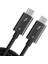 Thunderbolt 4 Kablosu Için Usb4 40 Gbps USB Tip C'den Tip C'ye Pd 100 W 8 K Kablo Macbook Için Veri Aktarımı Usb-C Kablosu, 1 M (Yurt Dışından) 5