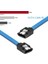 12 Paket Dik Açılı Düz Usb3.0 HDD Sdd Kablosu 6.0gbps, Kilitleme Mandallı 16 Inç (Mavi) (Yurt Dışından) 3