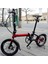 Katlanır Bisiklet Kickstand K3 Dahon 412 Yan Braket Ultra Hafif Alüminyum Alaşımlı Park Braketi Kırmızı (Yurt Dışından) 5