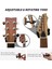 2 Adet Gitar Duvara Montaj, Gitar Askıları Kanca Braketi Tutucular Akustik ve Elektro Gitar Bas Banjo Siyah (Yurt Dışından) 4