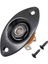 1/4 Inç Oval Ezilmiş Elektro Gitar Jakı Çıkış Plakası Soket Jackplate, 2 Paket (Yurt Dışından) 5