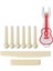 9 Pcs Akustik Gitar Köprü Pimleri, Gitar Parçaları ve Aksesuarları Saf Tonu Mükemmel Bir Şekilde Geri Yükler (Yurt Dışından) 1