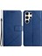 Samsung Galaxy S24 Ultra Düz Renkli Pu Deri Stand Cüzdan Telefon Kapağı Kayışlı (Yurt Dışından) 1