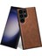 Samsung Galaxy S24 Ultra Pu Deri+Tpu+Pc Telefon Kapağı Retro Cep Telefon Kabuğu (Yurt Dışından) 1