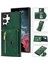Samsung Galaxy S24 Ultra Telefon Kılıfı Zipper Kartı Tutucu Kapak Kayış (Yurt Dışından) 1