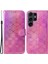 Samsung Galaxy S24 Ultra Göz Kamaştırıcı Çiçek Desen Standı Kapağı Cüzdan (Yurt Dışından) 1