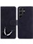 Galaxy S24 Ultra Deri Kelebek Baskı Cüzdan Telefon Stand Kapağı (Yurt Dışından) 1