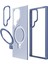 Samsung Galaxy S24 Ultra Darbeye Dayanıklı Tpu+Pc Telefon Kılıfı Magsafe ile Uyumlu (Yurt Dışından) 2
