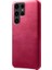 Samsung Galaxy S24 Ultra Telefon Kılıfı Pu Deri + Pc Kapak Buzağı Doku Telefon Kabuğu (Yurt Dışından) 1