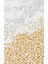 Sateen ST108 Cream Gold Hav Toz Vermez Yıkanabilir Kaymaz Ince Dokuma Modern Halı 4