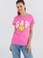 Kadın Pembe Smiley® Originals Gap Logo T-Shirt 1