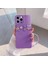 Apple iPhone 12 Pro Uyumlu Kılıf Love Bear Silikon Kılıf Lila 1