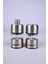 2’li Metal Tuz Karabiber Değirmeni Öğütücü Tuzluk Biberlik 7 cm - 097LHSP057P058 C320.225 2