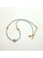 Yzcjeweler Doğaltaş Kolye-Akuamarin Kolye(4mm.ve 2mm.lik Taşlar) 3