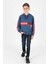 Erkek Çocuk Anonymous Baskılı Trend Sweatshirt AK15177 5