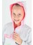 Kids Kız Always Baskılı Kapşonlu Sweat Uzun Kollu Kapşonlu Sweatshirt Pamuklu AK722407 3