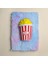 Squishy Tasarımlı Peluş Popcorn Çizgili Defter 1