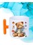 Yeni Yıl Oyuncak Ayı Teddy Bear Baskılı T Saplı Kupa Bardak Porselen Çay Kahve Fincanı 2