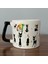 Cat Love Baskılı Siyah Kulplu D Kupa 1