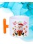 Noel Baba Happy Christmas Baskılı T Saplı Kupa Bardak Porselen Çay Kahve Fincanı 2