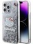 Apple iPhone 15 Pro Max Kılıf Hello Kitty Orjinal Lisanslı Ikonik Sıvılı Glitter Kapak 1