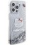 Apple iPhone 15 Pro Max Kılıf Hello Kitty Orjinal Lisanslı Ikonik Sıvılı Glitter Kapak 4