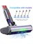 Dyson V7 V8 V10 V11 V15 Için Elektrikli Süpürge Kafası LED Yeşil Işıklı Sert Zeminler Için Yumuşak Rulo Fırça (Yurt Dışından) 3