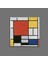Tekli Kare Kanvas Tablo Piet Mondriaan 1926 Composition 1 3