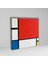 3 lü Kare Kanvas Piet Mondriaan 1926 Composition 3
