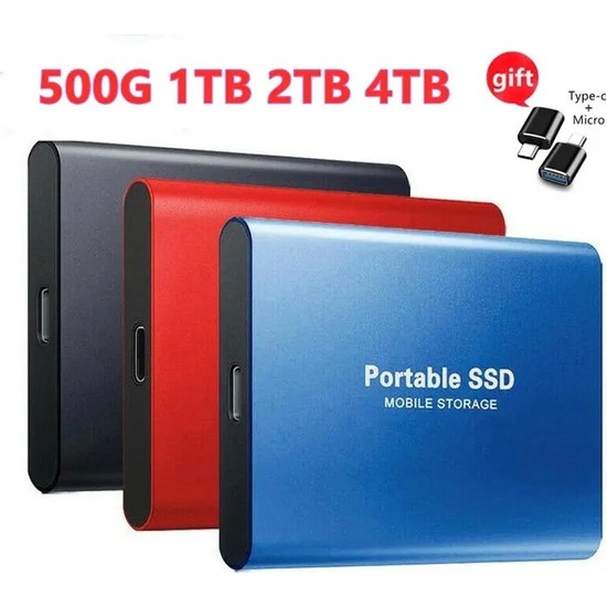 Xiyu Shop Gümüş Tarzı 10 Tb 8tb 500GB 4tb Taşınabilir SSD Fiyatı