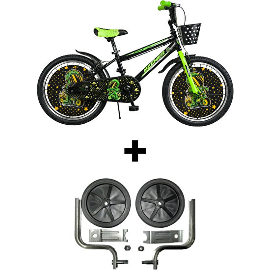Tunca Beemer 20 Jant New Design 7 - 10 Yaş Çocuk Bisikleti ( 2024 Model ) + Yan Takviye Destek Tekeri