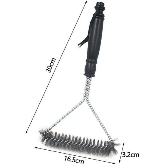 Buffer Barbekü Mangal Izgara Teli Temizlik Fırçası