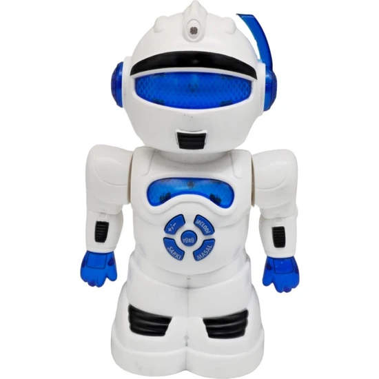 Farbu Jr Robotto URT010-003-2,SESLI, Işıklı ve Hareketli Oyuncak Mavi
