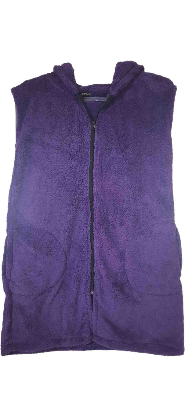 Sweet's Collection Yelek Kadın Uzun Tunik Welsoft Peluş görsel 5
