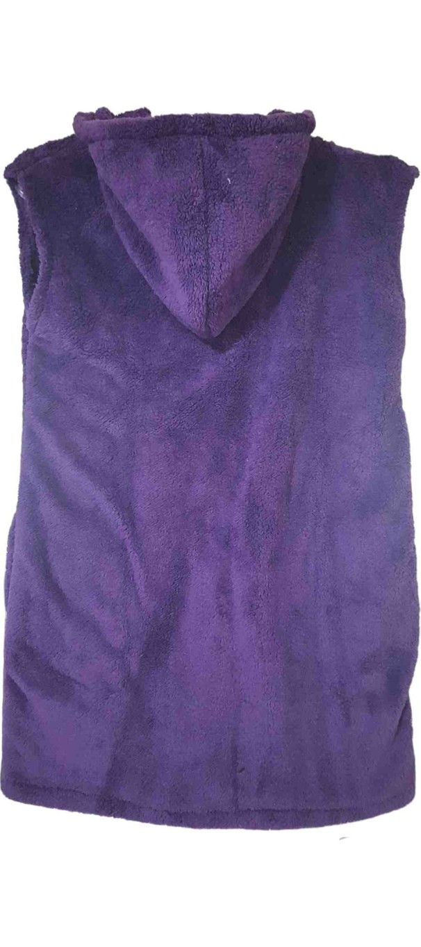 Sweet's Collection Yelek Kadın Uzun Tunik Welsoft Peluş görsel 6