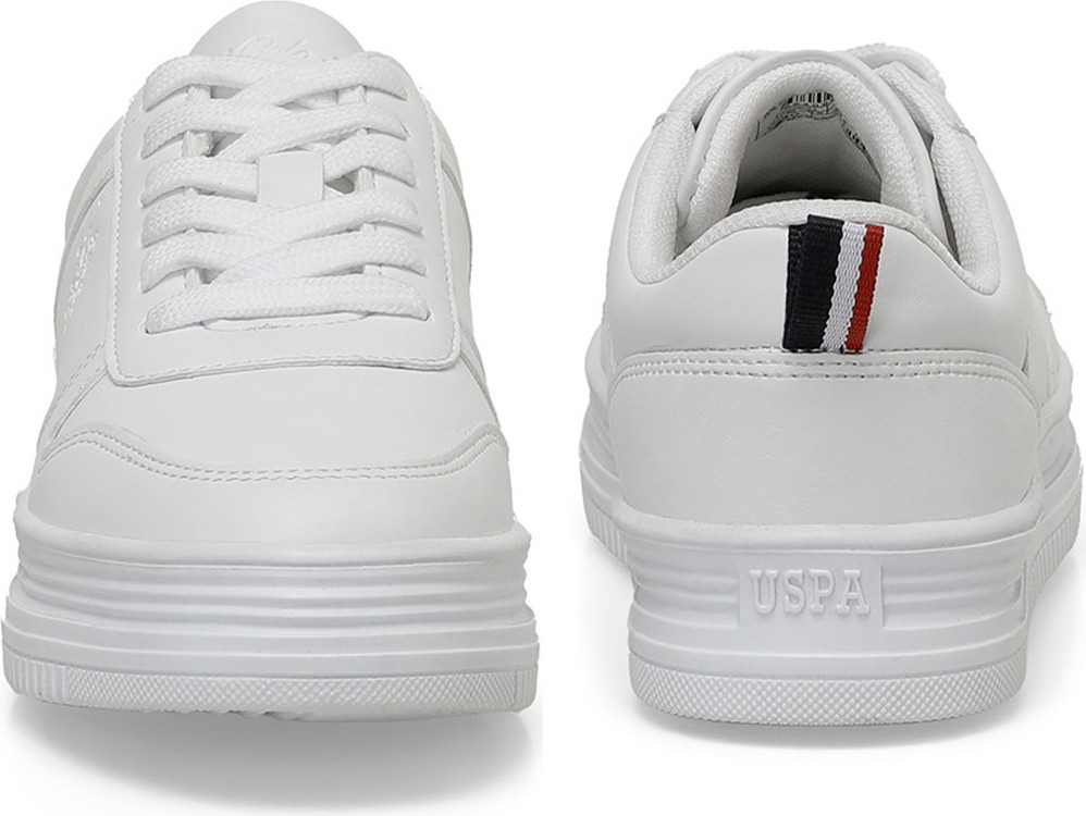 U.S. Polo Assn. Surı 4fx Beyaz Kadın Sneaker Düz Tabanlı Şık Tasarım ile Rahat Kullanım görsel 5