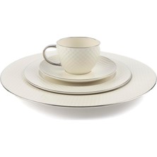 Mikasa Moor Accent Silver 19 Parça Kahvaltı Seti