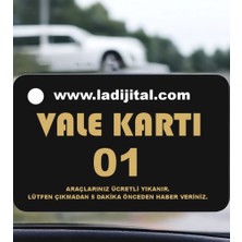 La Dijital Pvc Vale Kartı Baskılı 100 adet