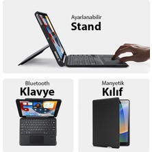 Dux Ducis iPad 7- 8-9 10.2  iPad Air3- iPad Pro 10.5(2017) Dk Series Kablosuz Bluetooth Klavye