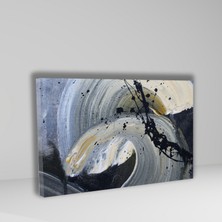 Gaagart Tekli Yatay Kanvas Tablo Uv Baskı Modern Soft Fırça Darbeleri