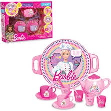 Alışveriş Devi Barbie Tepsili Çay Set Barbie Lisanslı Ürünler