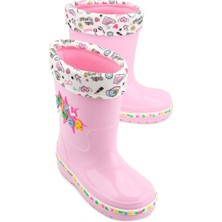 Gezer 00678 Kız Çocuk Termal Astarlı Su Yağmur Geçirmez Çizme