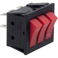 Powermaster Üçlü Işıksız Soba Anahtarı (IC-136)