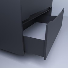 Teta Home Madrid 65 cm Mdf Banyo Lavabolu Alt Dolap