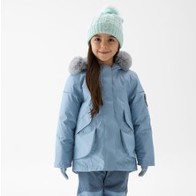 Decathlon Quechua Çocuk Kışlık Mont Mavi - 2/6 Yaş - Su Geçirmez ve Rüzgar Kesici Özellikli