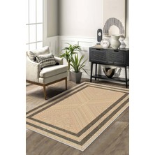 Confidence Home Dijital Baskı Makinede Yıkanabilir Kaymaz Taban Leke Tutmaz Salon Halısı Mutfak Halısı ve Yolluk