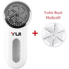 Yui Cx1 Şarjlı (Type C) Tüy ve Tiftik Toplama Temizleme Makinesi+ 1 Adet Yedek Bıçak Hediyeli