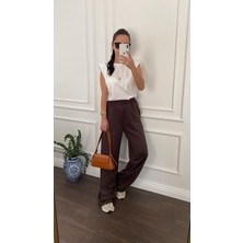 Büşce Kahverengi Sweat Alt